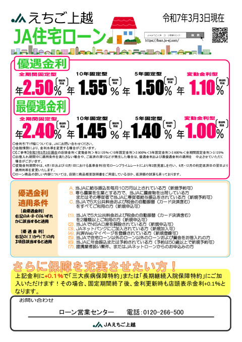 2025.3.3_JAえちご上越住宅ローンちらしのサムネイル